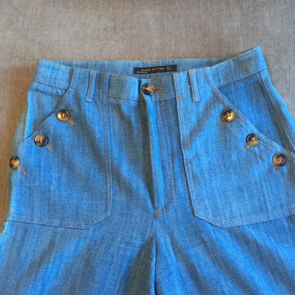 Zara Woman wide-leg Jean/pant